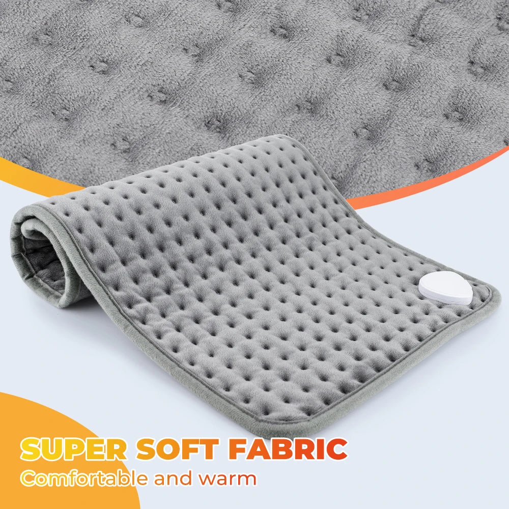 Electric Heating Blanket Mat – Heated Pad for Bed & Sofa, Warm Winter Thermal Blanket, 58x29cm