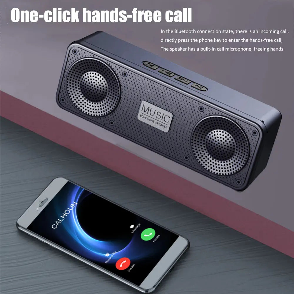 S18 Wireless Bluetooth Outdoor Speaker with FM Radio