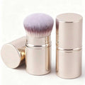 Retractable Professional Face Makeup Brush — Ultra-Soft Blush & Powder