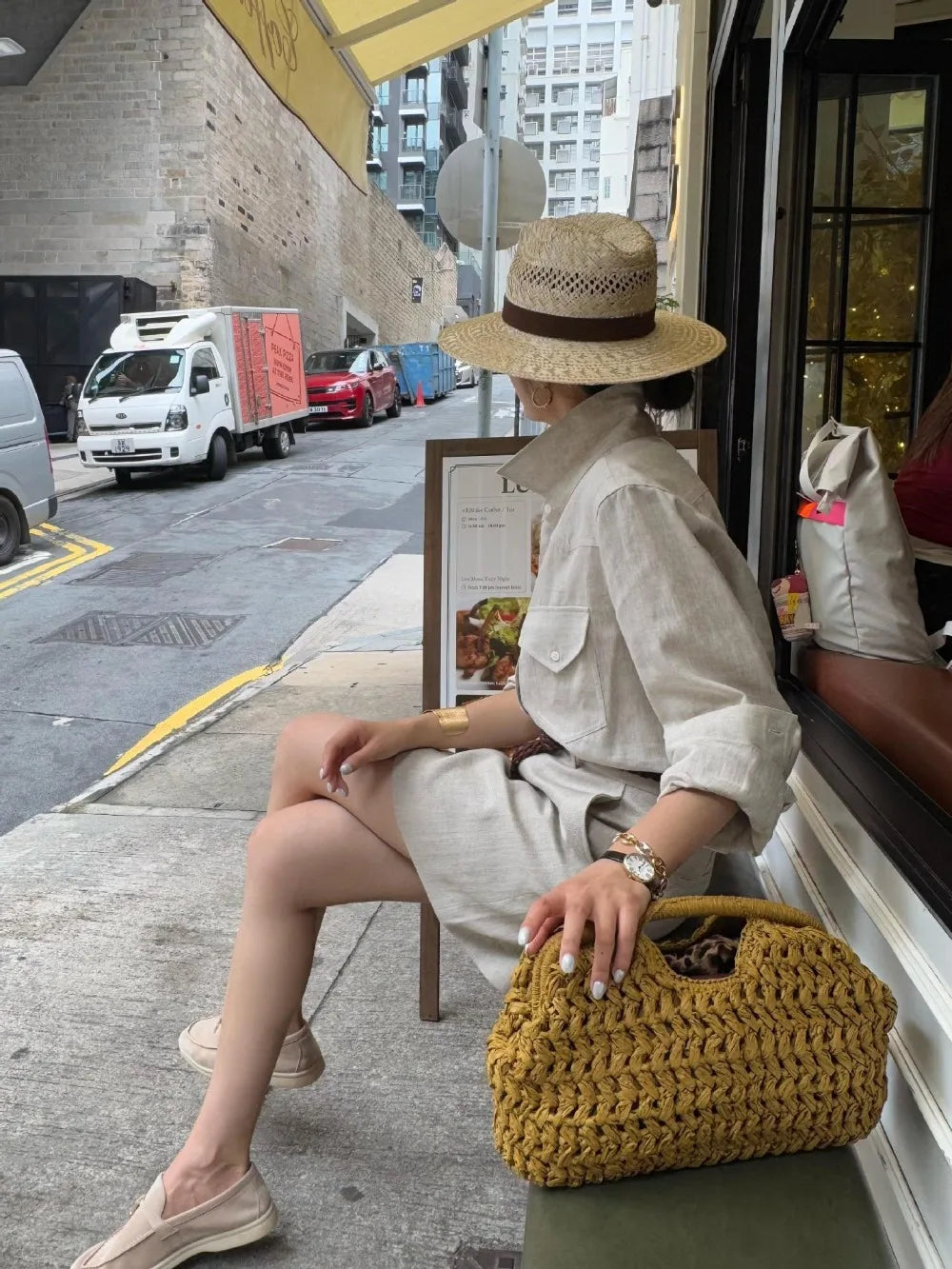 Elegant Woven Straw Clutch Bag – Large Capacity Beach Wallet Travel Handbag for Women