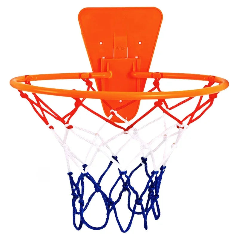 Kids Indoor Basketball Hoop – Wall-Mounted Folding Mini Hoop for Home & Bedroom Training