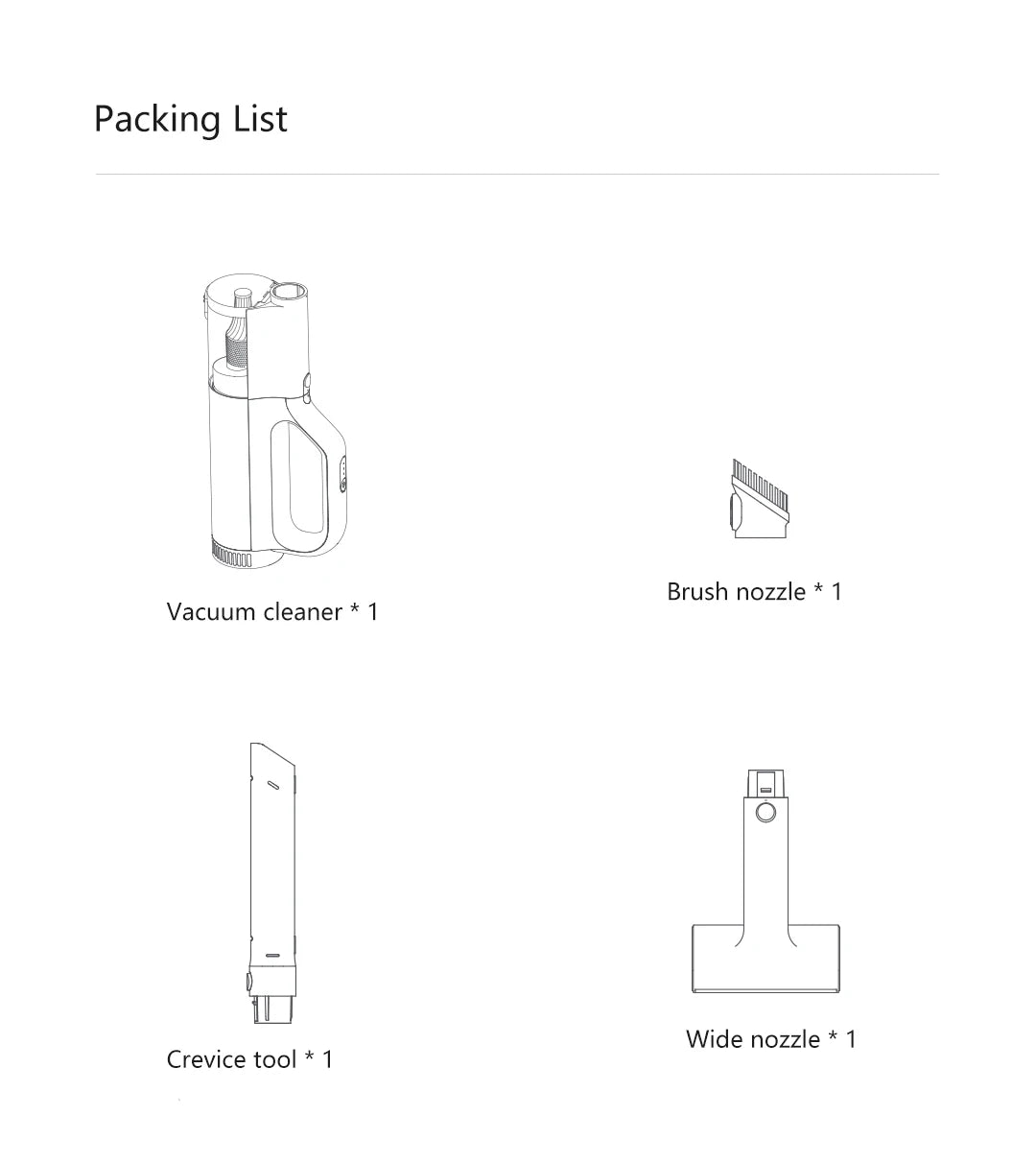 Mijia Car Vacuum Cleaner — 21kPa Suction, 5-Stage Filtration, 2400mAh, Type-C Charging