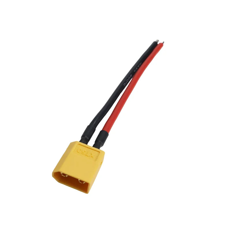 XT60 Battery Connector Plug – 14AWG Silicone Wire for RC Airplane, LiPo Battery, ESC & FPV Drone