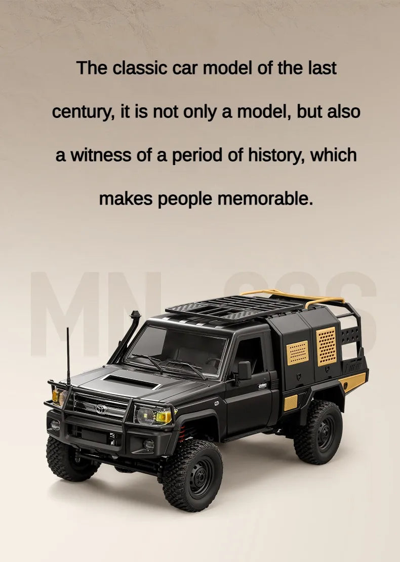 MN82 / MN82S / LC79 1:12 Scale 4WD RC Pickup Truck – Remote Control Off-Road Crawler for Kids