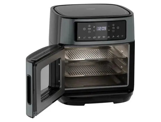 WAP Airfry 12L Digital Air Fryer Oven – Black & Stainless Steel with Timer (WAOD2), 220V