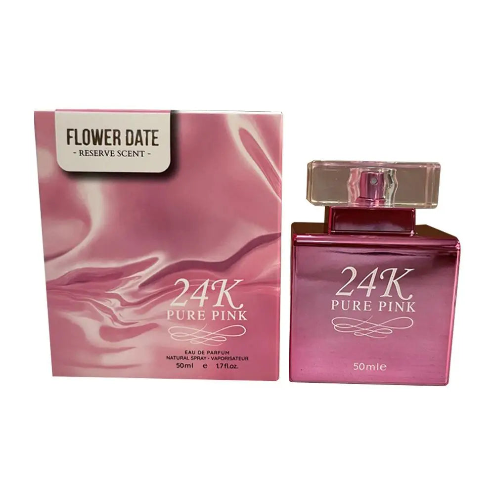 24K Gold Luxury Women's EDP 50ml – Floral Fruity Long-Lasting Fragrance
