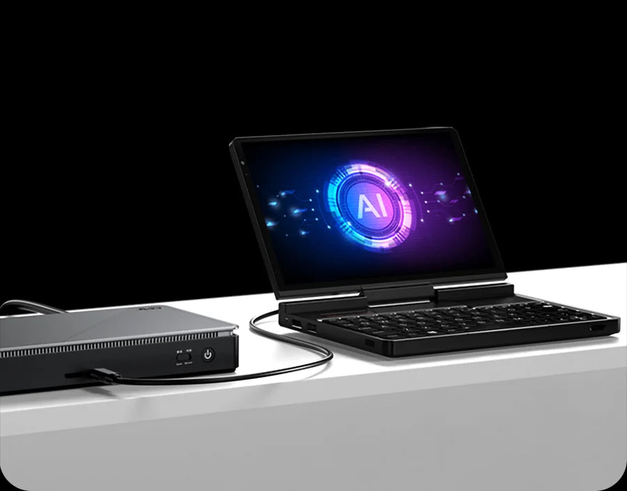 GPD Pocket 4 8.8" Mini Laptop – AMD Ryzen AI 9 HX 370, Up to 64GB LPDDR5X, 2TB NVMe, 144Hz Touch, Windows 11