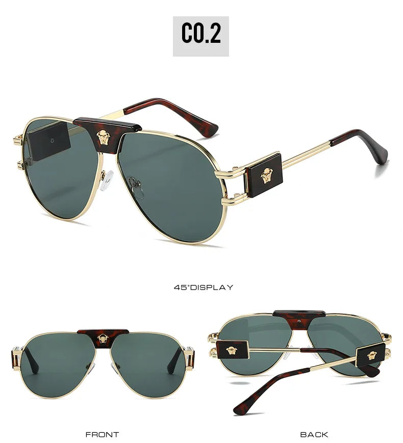 Women's Classic Aviation Pilot Sunglasses | Designer UV400 Sun Glasses