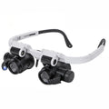 Adjustable Jewelry Loupe Magnifier — 8X 15X 23X with LED Light