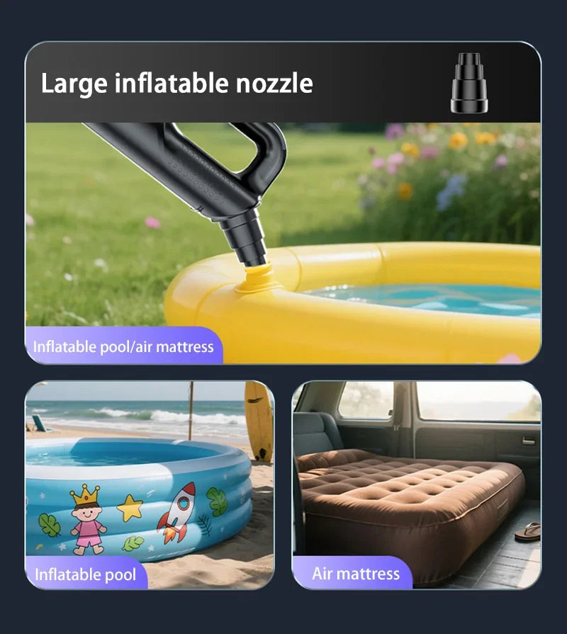 Wireless Car Vacuum Cleaner – One-Button Dust Dump, High Power Large Suction Mini Handheld