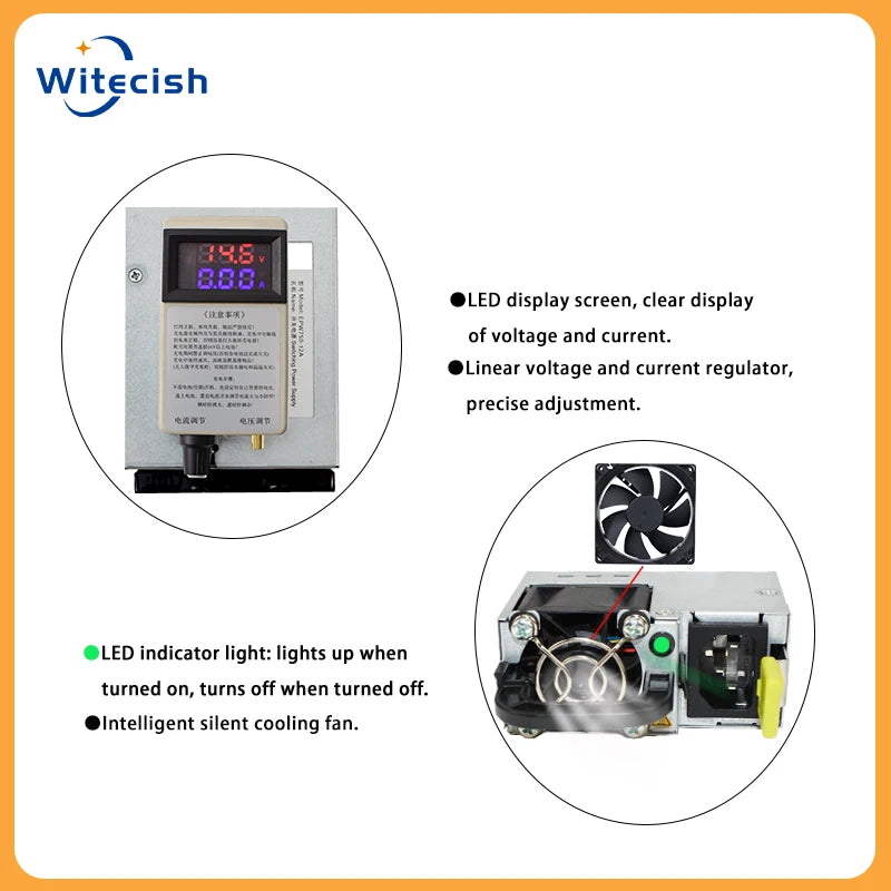 LiFePO4 Battery Charger 12V 62A — Fast Charging for Lithium Iron Phosphate Battery Banks
