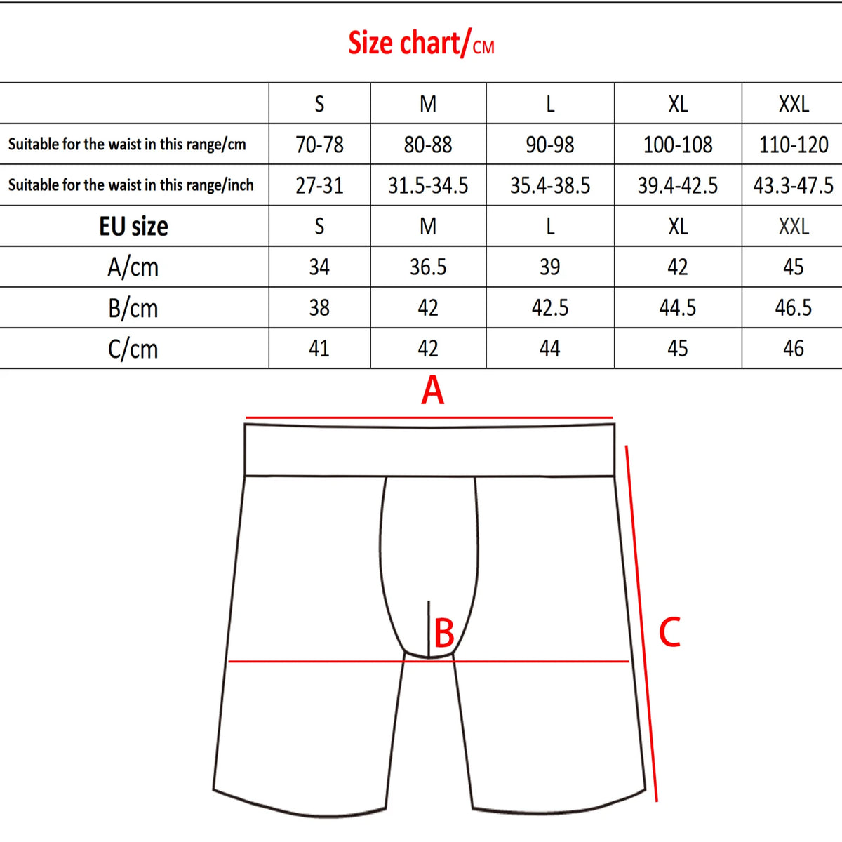 Men's Cotton Stretch Long Boxer Briefs, 4-Pack