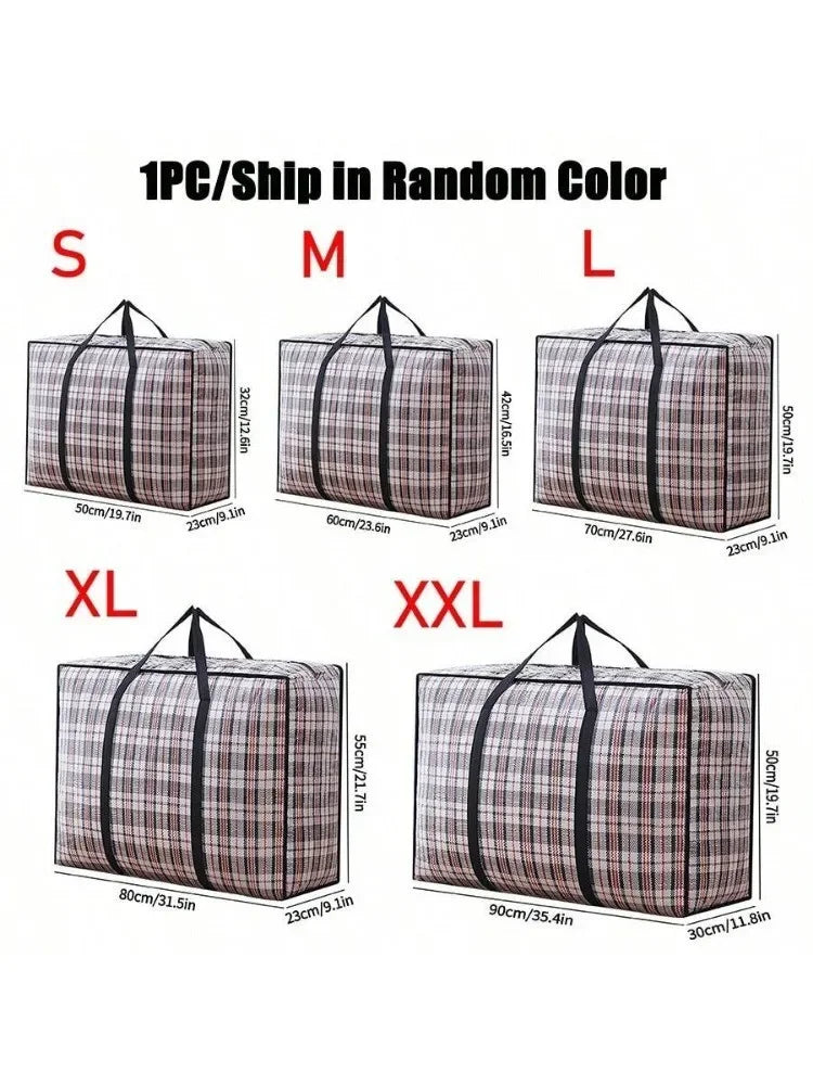 Large Capacity Quilt & Blanket Storage Bag – Dustproof Wardrobe Organizer for Clothes, Pillows & Moving