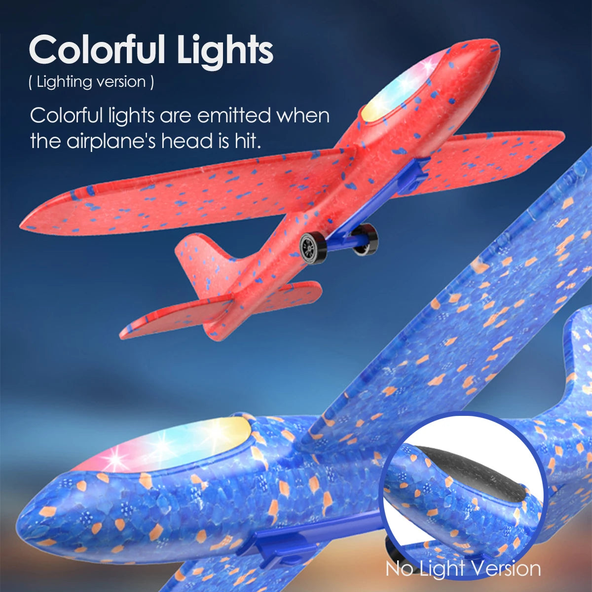 Kids Foam Aircraft Launcher — 10M Catapult Glider Plane Toy for Outdoor Play