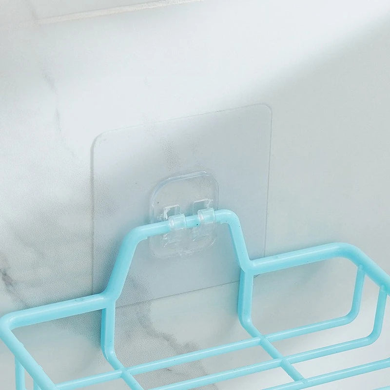 Wall-Mounted Stainless Steel Soap Holder — No Drill