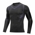 Men's Warm Long Sleeve Top & Pants Set – Tight Fitness Running Yoga Athlete Sport Suit