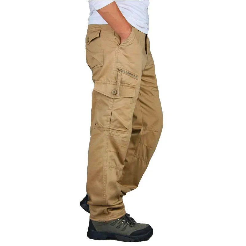 Men's Cotton Cargo Work Pants