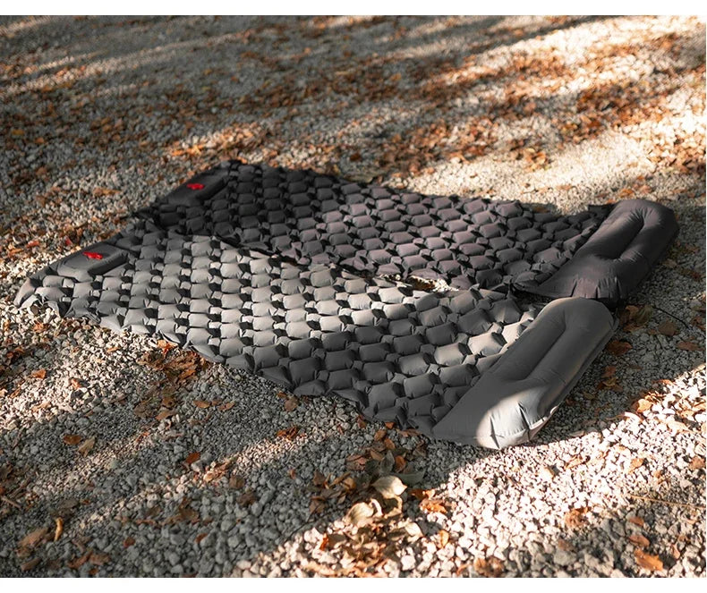 TARKA Inflatable Camping Mat with Pillow – Self-Inflating Air Mattress for Hiking, Climbing & Outdoor