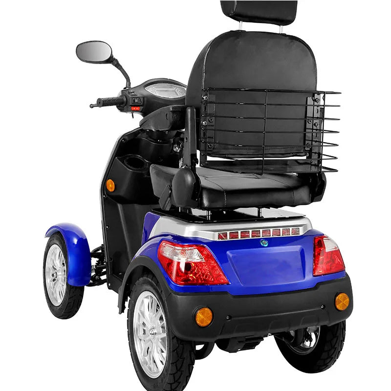 4-Wheel Mobility Scooter – 30–50 km Range, 200 kg Capacity