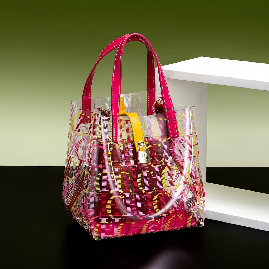 CH Transparent Luxury Shoulder Bag – Creative Personalized Fashion Design Handbag for Women 2026