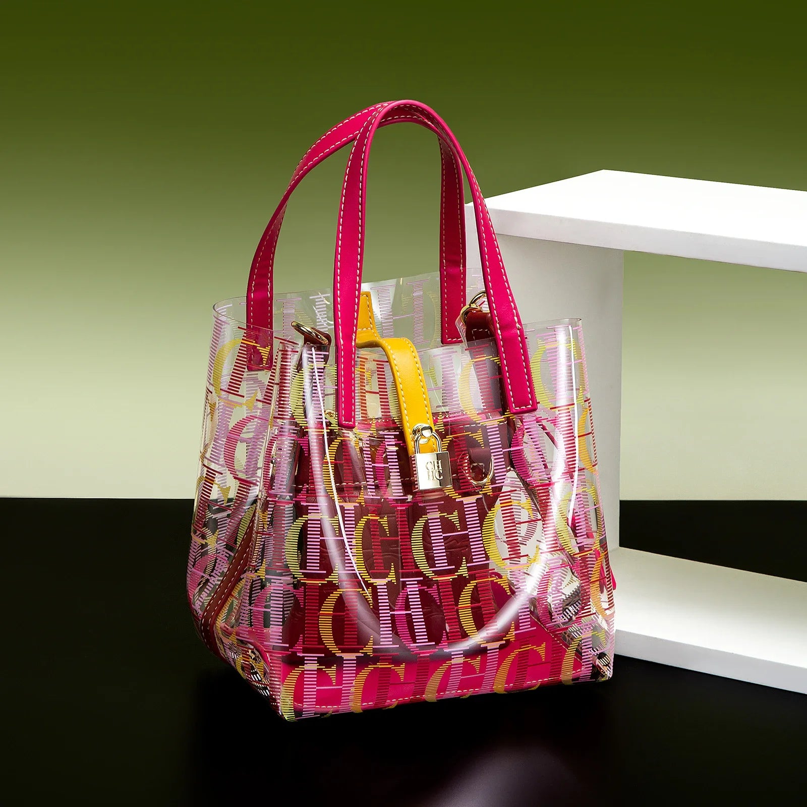 CH Transparent Luxury Shoulder Bag – Creative Personalized Fashion Design Handbag for Women 2026