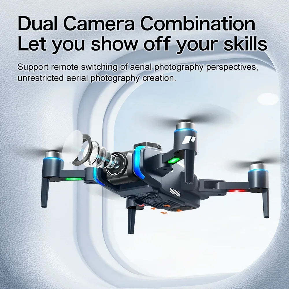 Original GPS XT808 Max Foldable RC Quadcopter Helicopter Brushless Motor Drone Professional+ HD Dual Camera 5G WIFI FPV Dron X