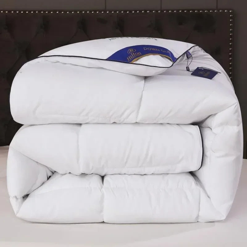Feather Velvet All-Season Hotel Comforter – Soft Warm Quilt, Air-Conditioner Blanket