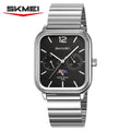 SKMEI Men's Luxury Business Quartz Watch | Waterproof Calendar Week Display Casual Wristwatch