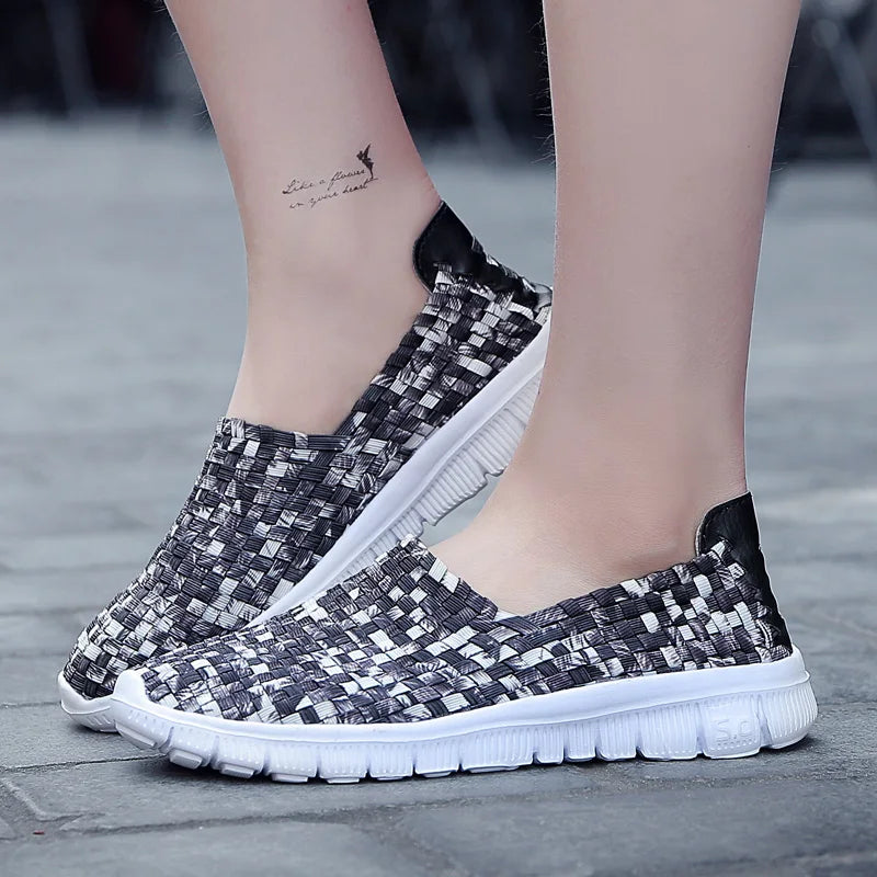 Unisex Handwoven Breathable Loafer Flats
