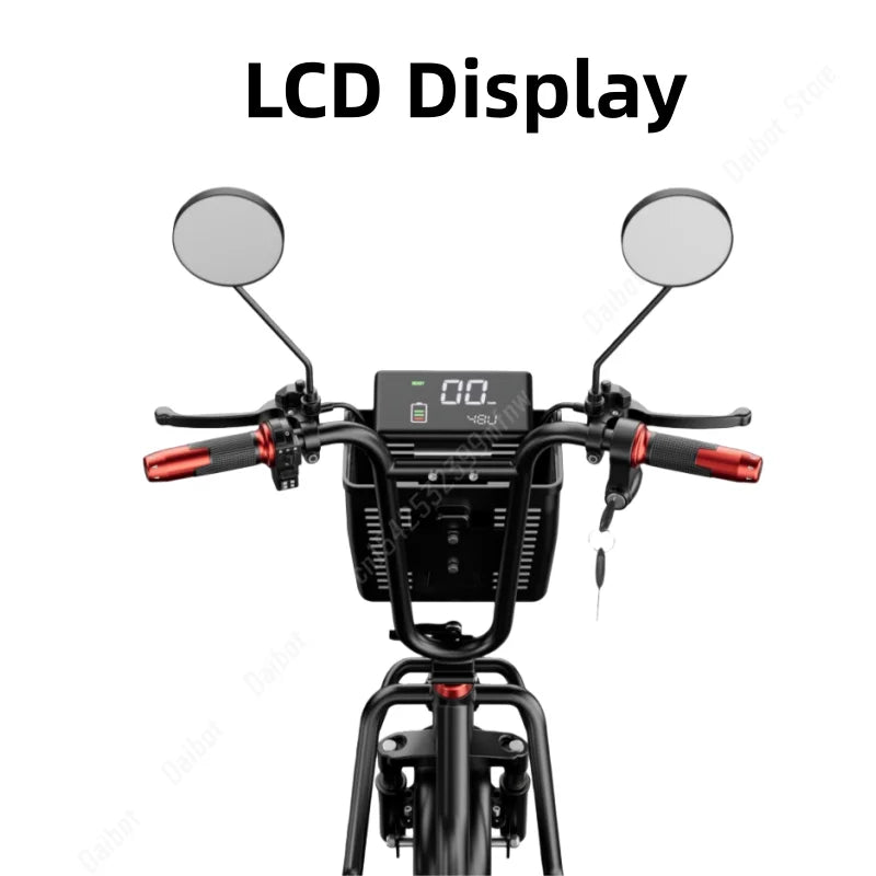 Foldable 3-Wheel Electric Mobility Scooter – 500W Dual Motor, 40 km Range