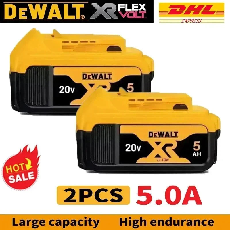 DeWALT 20V/60V MAX FlexVolt Battery – 6Ah & 9Ah Replacement for DCB606 DCB205 DCB206 Power Tools