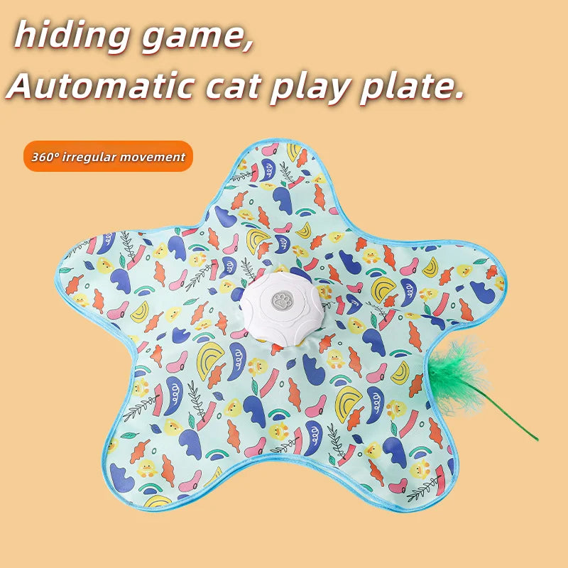 Automatic Electric Cat Turntable Interactive Toy