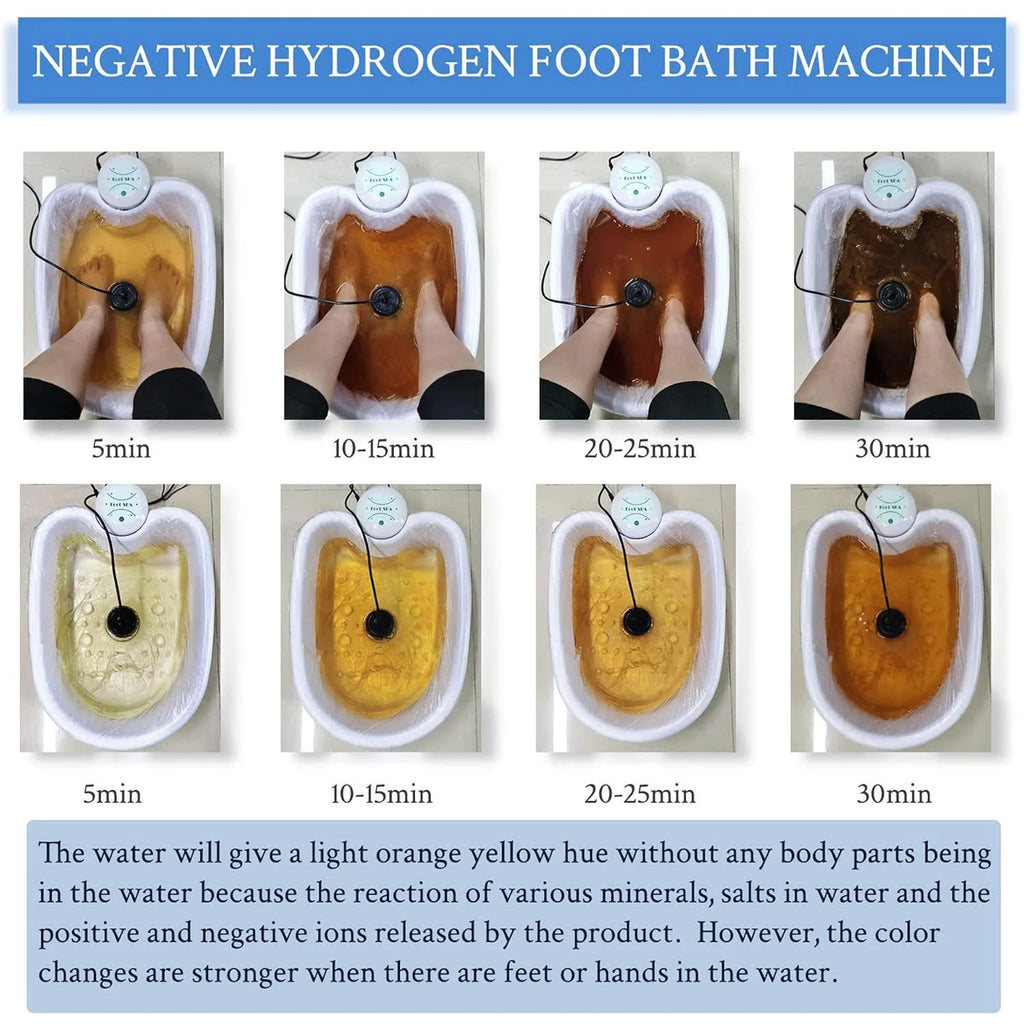Ionic Foot Spa Bath Detox Machine — Ion Detoxifier Massager for Relaxation & Pedicure