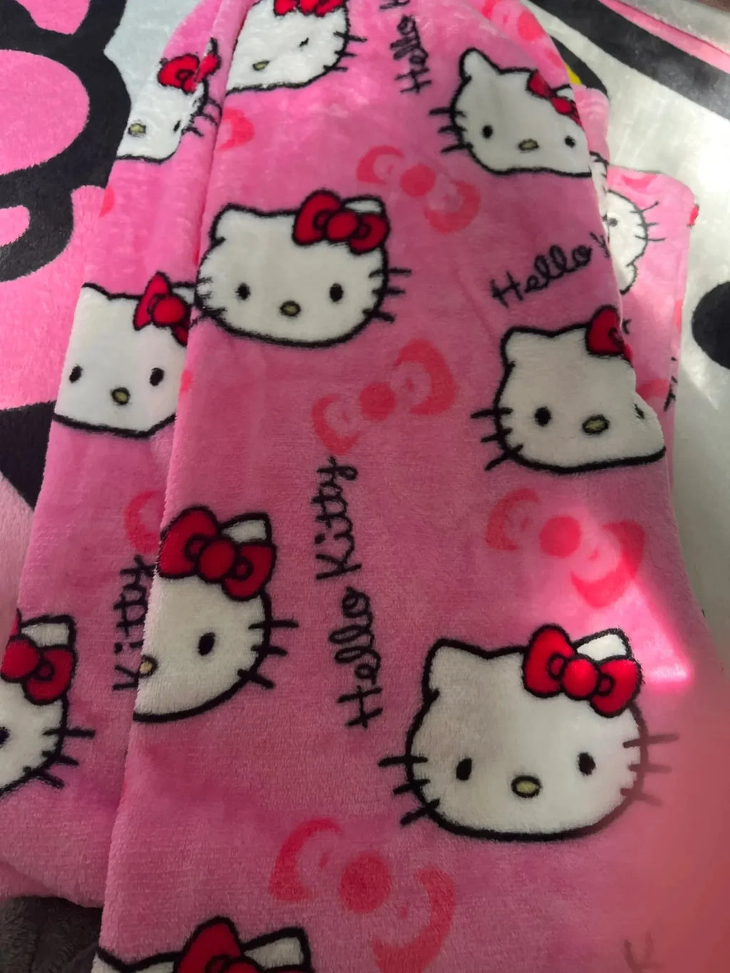 Y2K Hello Kitty Anime Couples Pajamas | Cartoon Casual Homewear Trousers Set