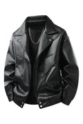 Men's Lapel Jacket – Loose Fit Casual Layer