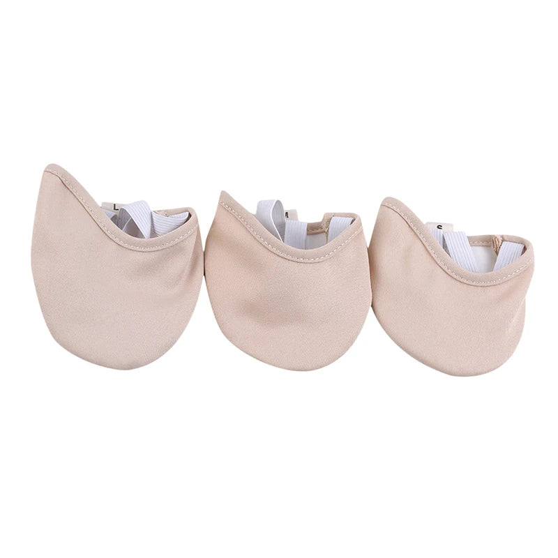 Rhythmic Gymnastics Half-Sole Toe Shoes — Elastic Knit