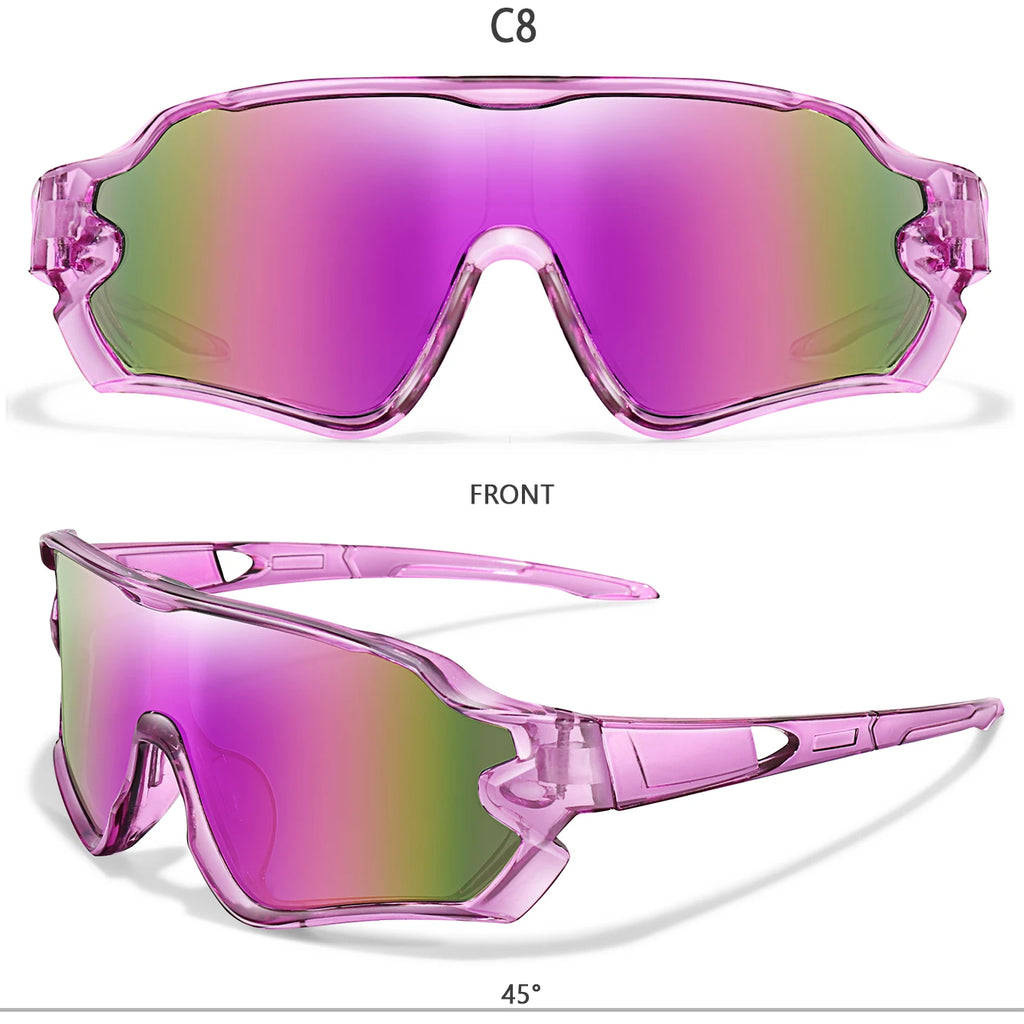 Kids UV400 Cycling Sunglasses — Ages 9–15