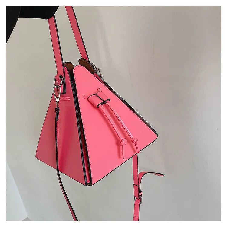Luxury Triangle Designer Crossbody Shoulder Bag – High Quality Leather Hobo Handbag for Women