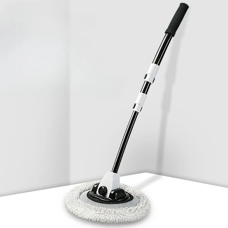 Telescoping Car Wash Brush – Long Handle Chenille Mop with Soft Hair for Window & Auto Cleaning