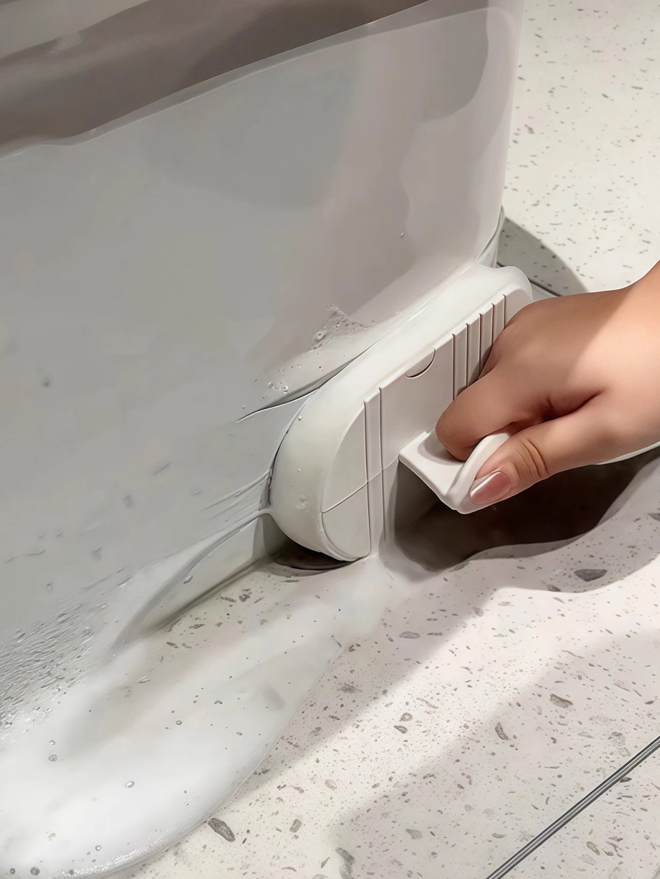 Flexible Bendable Cleaning Brush — Sponge Scrubber for Hard-to-Reach Areas