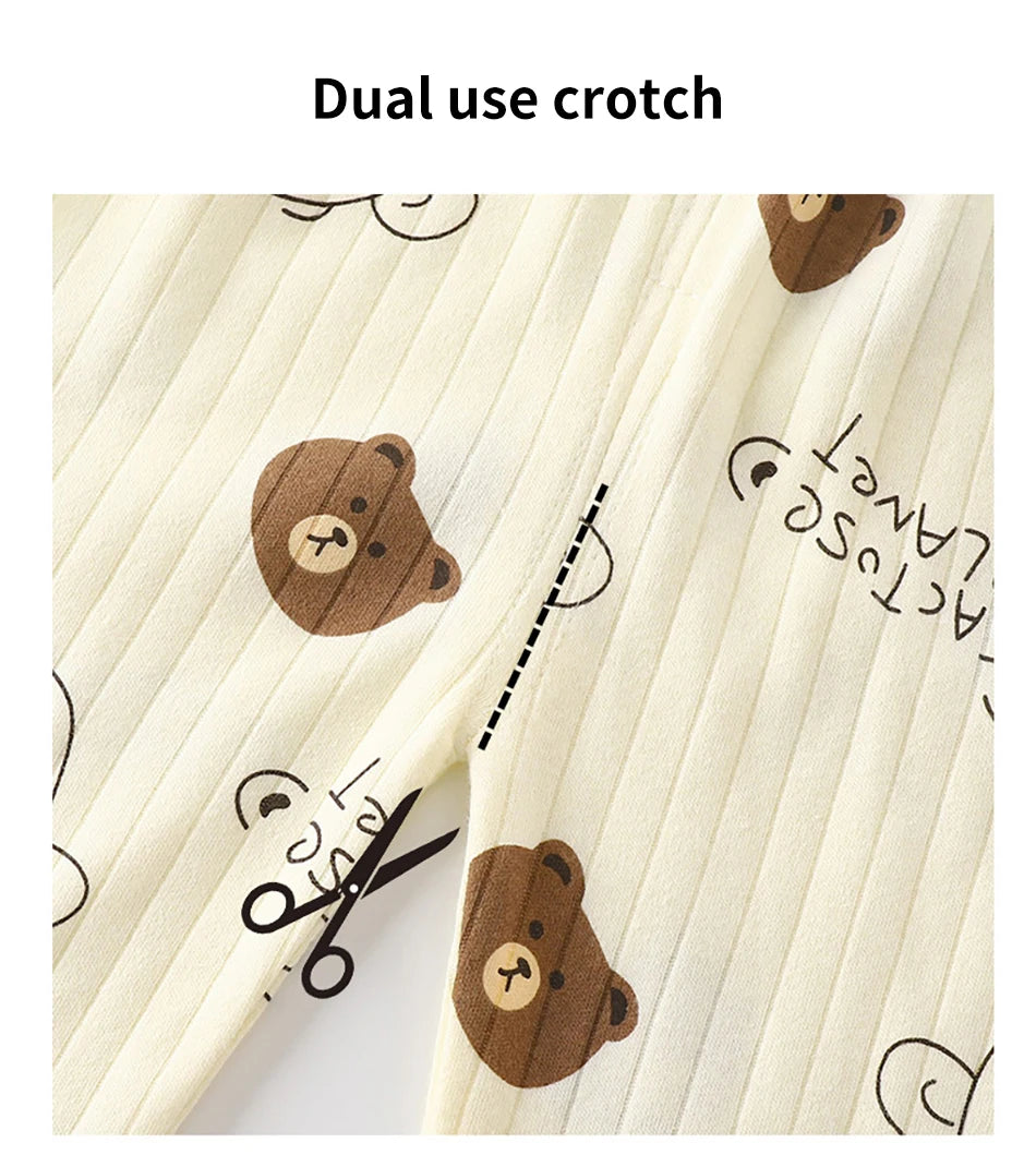 Kids' Casual Autumn Long Sleeve Cartoon Pajamas Set | Soft Comfortable Sleepwear Boys & Girls