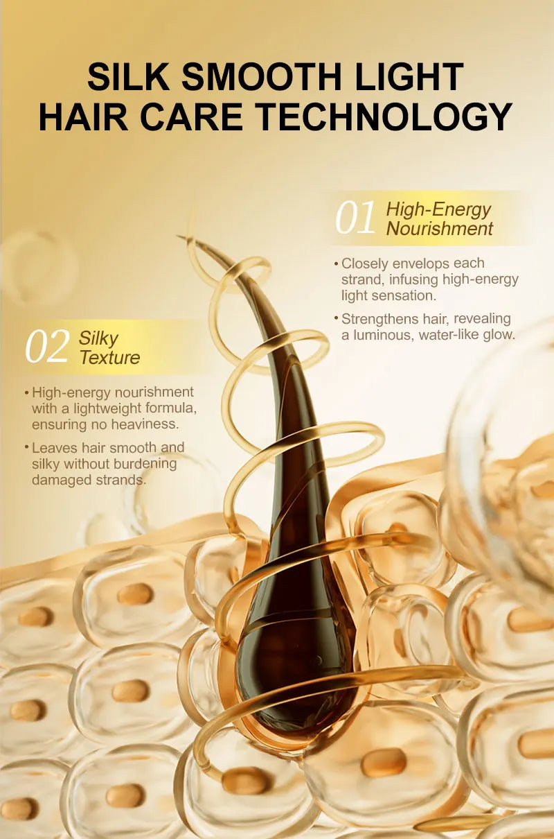 PURC Smoothing Hair Oil Shining Argan Oil Nourishing Soft Repair Damaged Frizz Hair Serum Scalp Treatment Hair Care Products