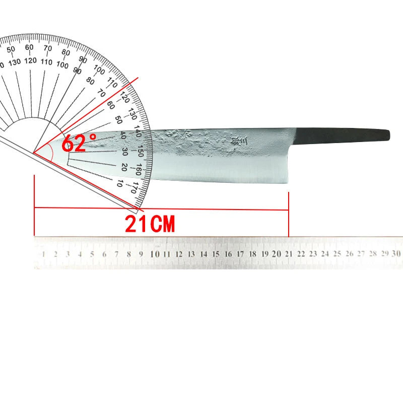 Kitchen Knife Blade – Handle-Free Chef & Nakiri Options
