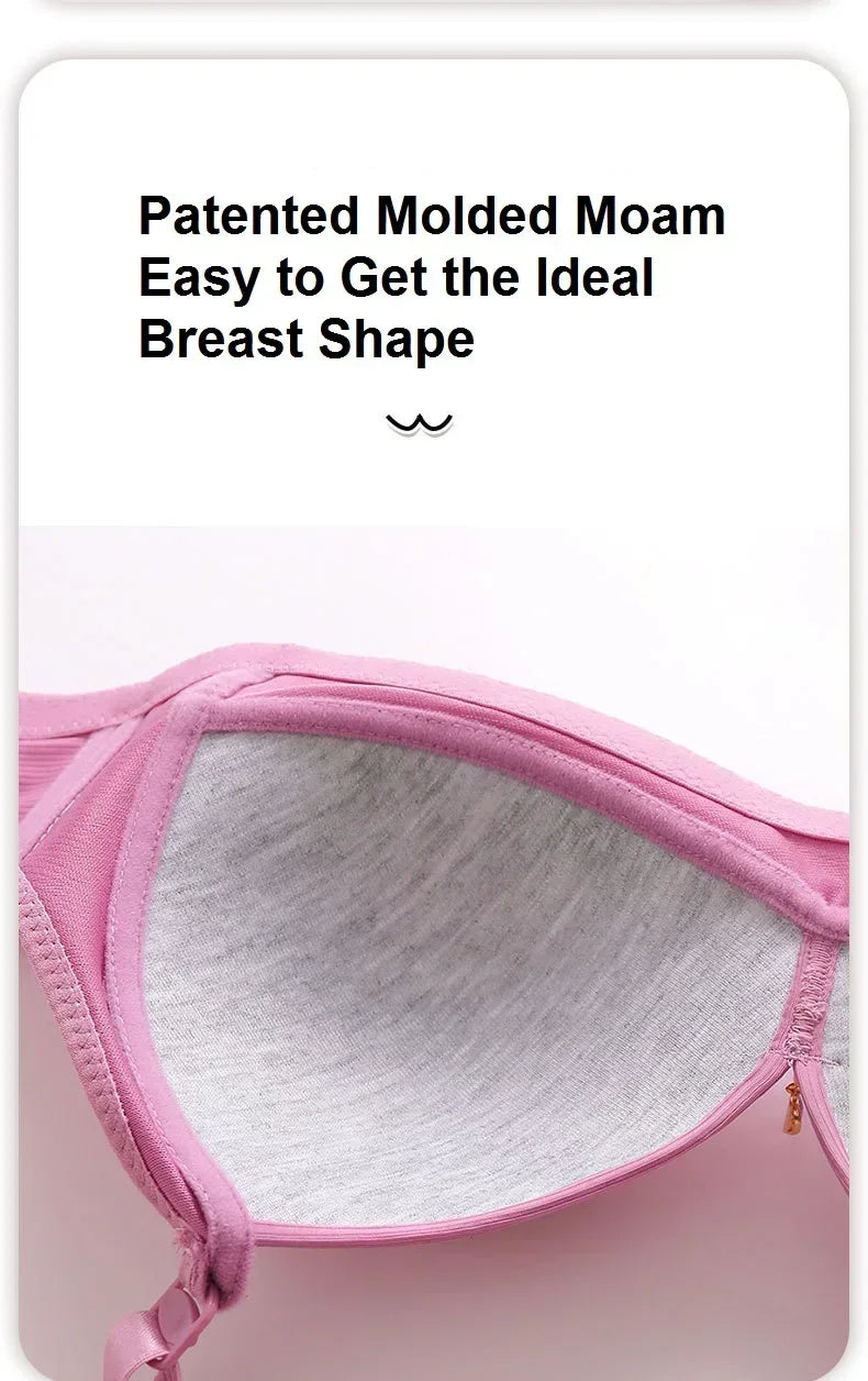 Full Cup No-Wire Lifting Bra — All-Day Comfort & Support for Large Sizes