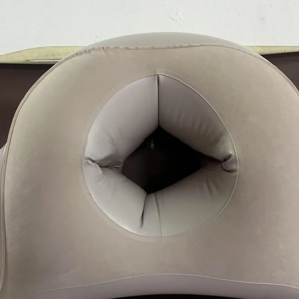 Inflatable Maternity Bed – Foldable Adjustable Firmness Pregnancy Sleeping Mat with Air Pump