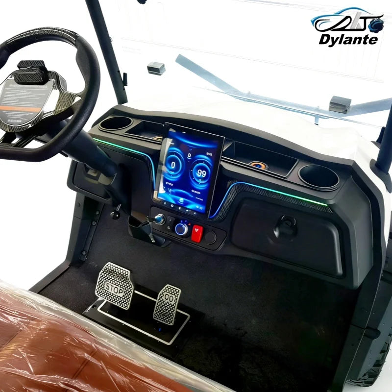 2026 Latest Solar Panel Charging Customized Off-Road 60V 4KW/5KW Outdoor Hunting Car Legal Electric Golf Cart