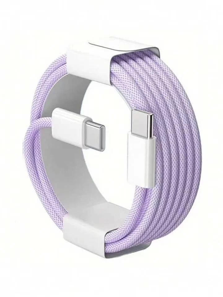 Fast Charger USB-C Cable for iPhone 15, 16 & 17 — High-Speed Charging & Data Transfer