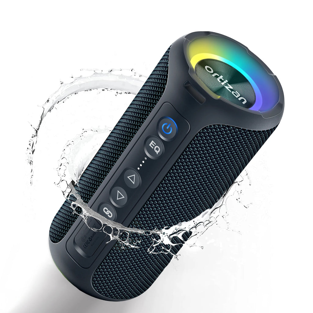 Ortizan 40W Portable Bluetooth Speaker — IP7 Waterproof, 30Hr Battery