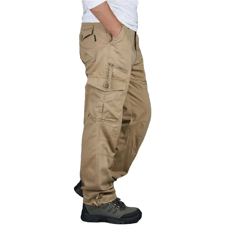 Men's Cotton Cargo Work Pants