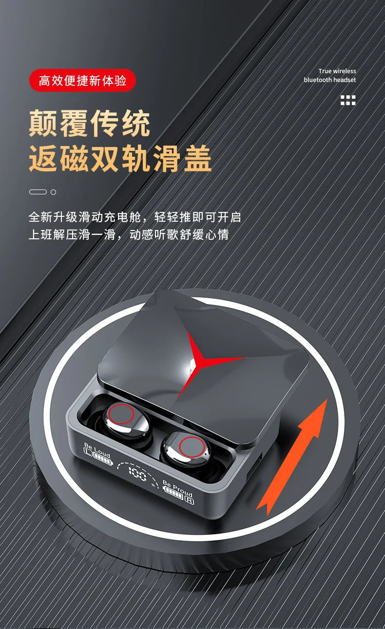 M90 Wireless TWS Bluetooth Earbuds — HIFI Gaming Headset with Mic